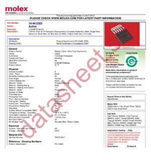 1444-5303 datasheet  