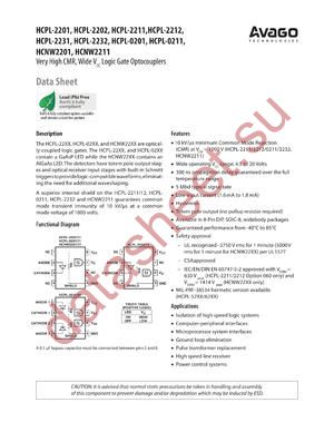 HCNW-2211-000E datasheet  