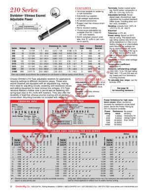 21025S45R500KE datasheet  