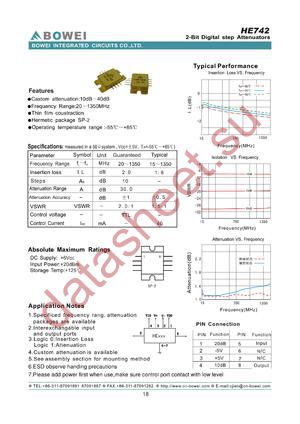 HE742 datasheet  