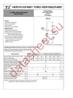 HER106-UF4005 datasheet  