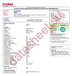 15-44-5150 datasheet  