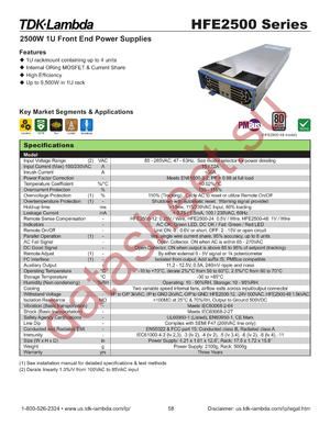 HFE2500-48 datasheet  