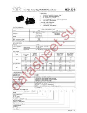 HG4236/240A-2H02CF datasheet  