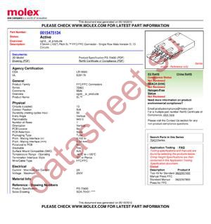 15-47-5134 datasheet  