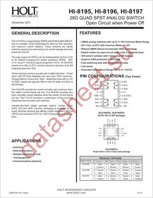 HI-8197PSI datasheet  