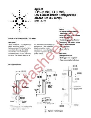 HLMP-K150-100B1 datasheet  