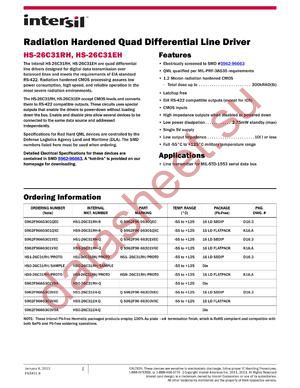 HS1-26C31EH-Q datasheet  