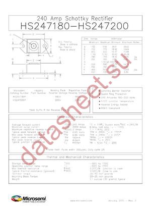 HS247180_11 datasheet  