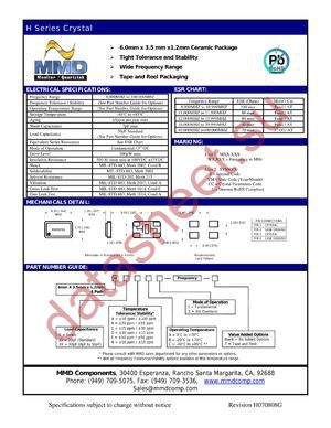 HSDB3 datasheet  