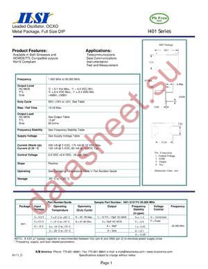 I401-3651NV-20.000 datasheet  