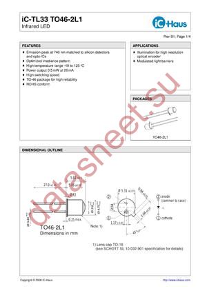 IC-TL33 datasheet  