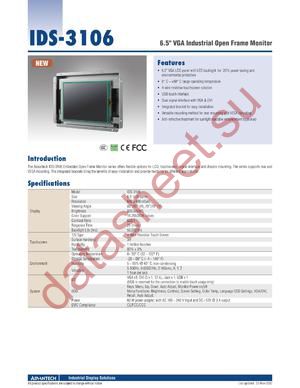 IDS-3106N-80VGA1E datasheet  
