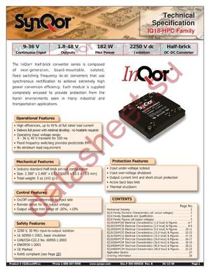 IQ18480HPC3HNRS-G datasheet  