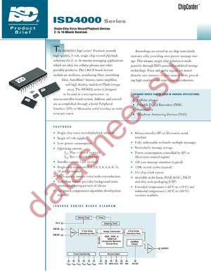 ISD400410MED datasheet  