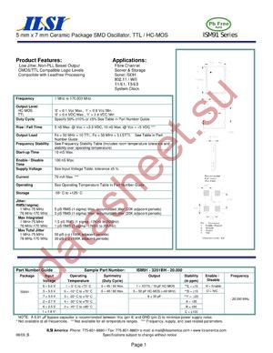 ISM91-2155AH-20.000 datasheet  