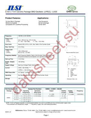 ISM99-6168AH-180.000 datasheet  