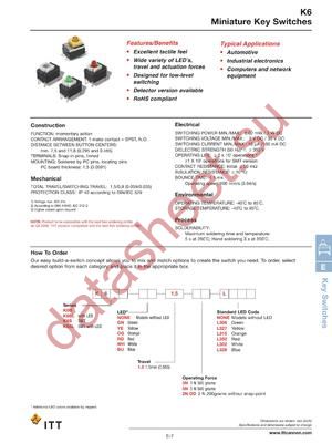 K6BLGN1.55N datasheet  