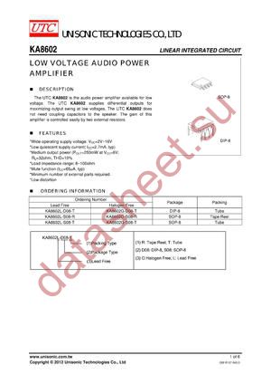 KA8602_12 datasheet  