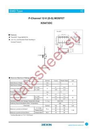 KI5473DC datasheet  