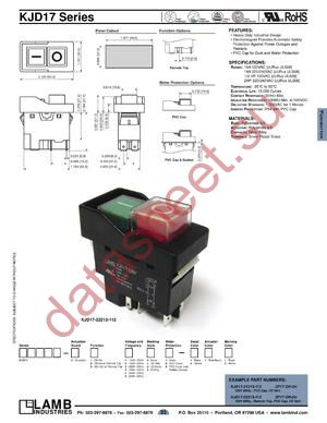 KJD1723121611 datasheet  