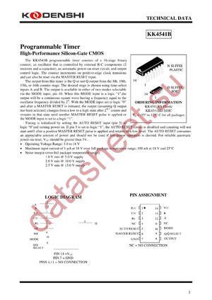 KK4541BN datasheet  