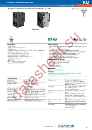 KM00120511 datasheet  