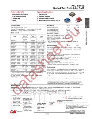 KSC323J50LFG datasheet  