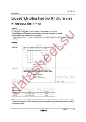 KTR18_1 datasheet  
