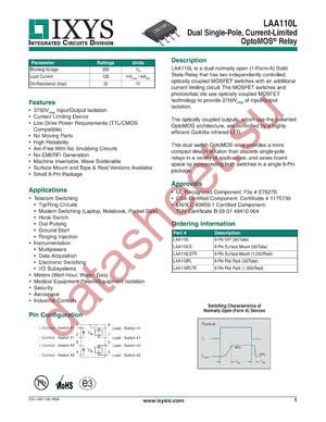 LAA110L_12 datasheet  