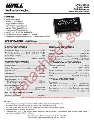 LANE1212N datasheet  