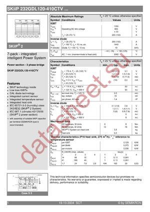 232GDL120-410CTV datasheet  