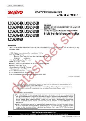 LC863832B datasheet  