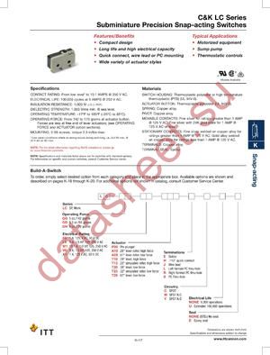 LCGGL9A10JWUE datasheet  