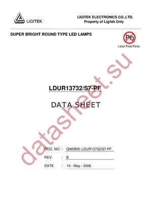 LDUR13732-S7-PF datasheet  