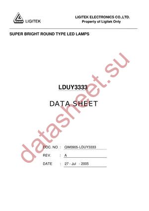 LDUY3333 datasheet  