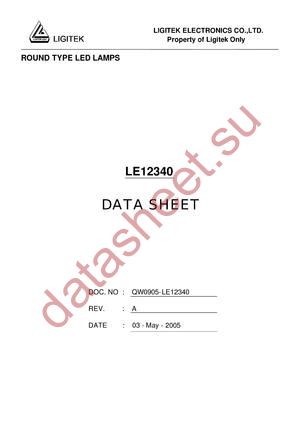 LE12340 datasheet  