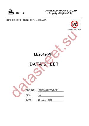 LE2042-PF datasheet  