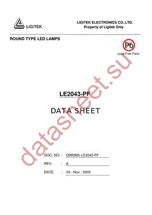 LE2043-PF datasheet  