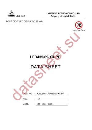 LFD435-69-XX-PF datasheet  
