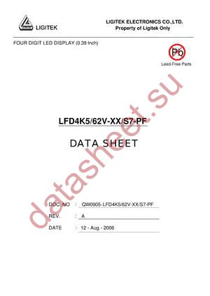 LFD4K5-62V-XX-S7-PF datasheet  