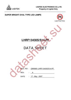 LHRF13430S-S14-PF datasheet  