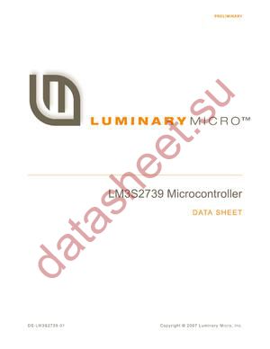 LM3S2739-IRN20-A0 datasheet  