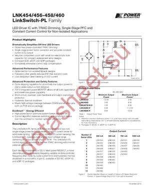 LNK454_1011 datasheet  