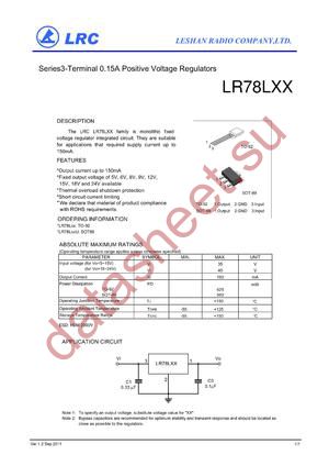 LR78L09 datasheet  