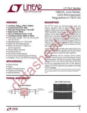 LT1761IS5-1.2-TRPBF datasheet  