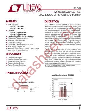 LT1790ACS6-2.048 datasheet  