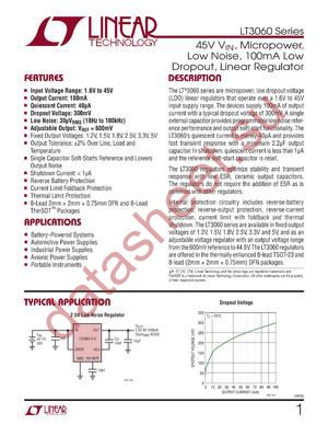 LT3060IDC-1.5 datasheet  