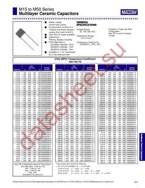 M15U1231 datasheet  