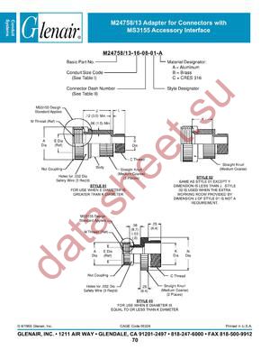 M24758-13-12-08 datasheet  